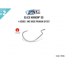 Anzol Fiiish Black Minnow 90 Nº2 Unidades:4